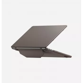 UNIQ Lyden Versa Etui Folio na MacBook Air 13 inch (M2/M3/M4/M5) Czarny