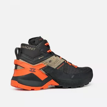 Buty podejściowe Garmont 9.81 Onyx Mid GTX dla mężczyzn, kolor Raven Black/Pale Beige, rozmiar EU 43