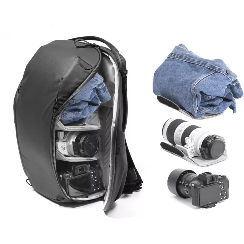 Peak Design Everyday Backpack Zip 15L Czarny BEDBZ-15-BK-2
