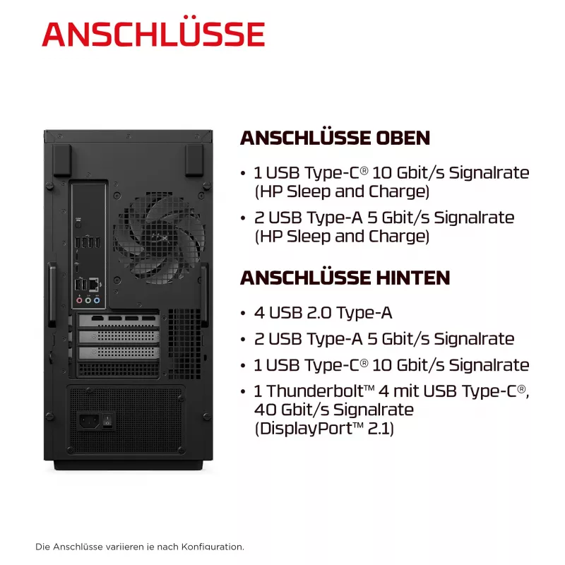 HP HyperX OMEN Desktop Gaming PC GT18-0170ng - Intel Core Ultra 7 270K Plus, 32GB DDR5, 1TB SSD, NVIDIA GeForce RTX 5060 Ti 16GB, FreeDOS