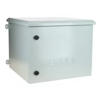 DSIT DS6609-OUT 19 inch Szafa serwerowa naścienna zewnętrzna 9U IP55 600x450x500mm Jasnoszara