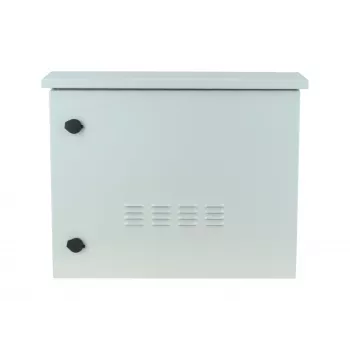 DSIT DS6609-OUT 19 inch Szafa serwerowa naścienna zewnętrzna 9U IP55 600x450x500mm Jasnoszara