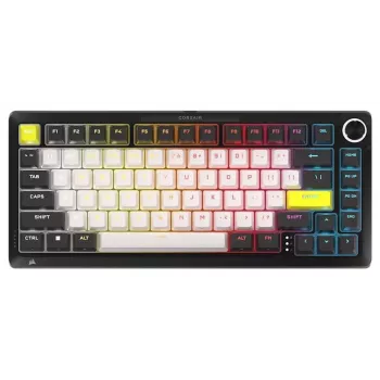 CORSAIR MAKR PRO 75 klawiatura gamingowa z przełącznikami Halla, aluminiowa obudowa, 8000 Hz, Carbon (CH-91CE21G-NA)