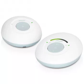 Alecto DBX110 DECT Monitor dla niemowląt z trybem Full ECO, biały/niebieski