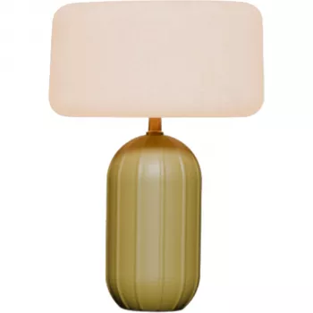 New Garden PHOEBE 40 Oliwkowy Akumulatorowa Lampa Stołowa LED