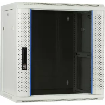 DSIT DS6412W 12U szafa serwerowa ścienna z drzwiami szklanymi, 600x450x634 mm, biała