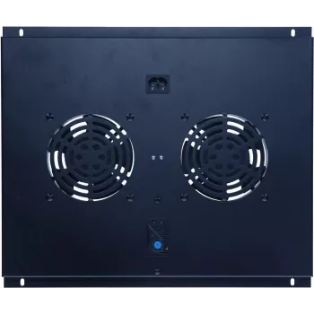 DSIT DS-FT60 Zestaw wentylatorów do szafy rack z 2 wentylatorami i termostatem do szaf o głębokości 600 mm