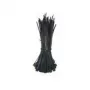 DSIT Opaska kablowa 200 mm czarna, 100 szt. (Nylon 6/6, wytrzymałość na rozciąganie 18 kg, samozaciskowa)