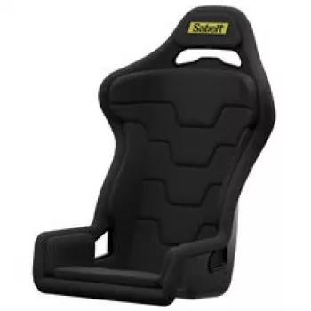Fotel wyścigowy Sabelt SRS-1 Sim Racing, skorupa z włókna szklanego, tapicerowany - głęboka czerń