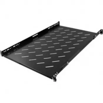 DSIT DS-FO96 19 inch Uniwersalna stała półka 1U, regulowana głębokość 710-950 mm, czarna