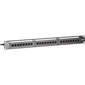 DSIT DS-Patch6a-24UTP 24-portowa panel krosowa CAT6a UTP, 19 inch 1U, 10GbE, PoE+