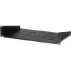 DSIT DS-FH2U300 2U Stała Półka Rackowa do Szaf Ściennych o Głębokości 450mm, Głębokość 300mm, Czarna
