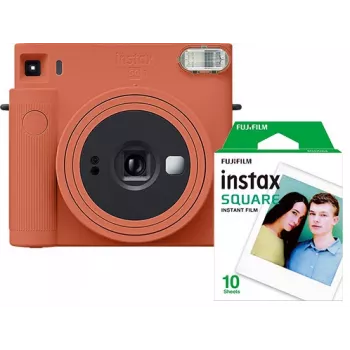 Fujifilm Instax Square SQ1 aparat natychmiastowy, terakotowy pomarańcz, z filmem (70100148679)