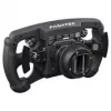 Kierownica Fanatec ClubSport Formula V3, 290 mm, wyświetlacz OLED 2,7 inch, RGB RevLEDs, magnetyczne łopatki zmiany biegów, włókno węglowe, Alcantara, czarna