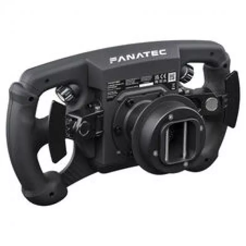 Kierownica Fanatec ClubSport Formula V3, 290 mm, wyświetlacz OLED 2,7 inch, RGB RevLEDs, magnetyczne łopatki zmiany biegów, włókno węglowe, Alcantara, czarna