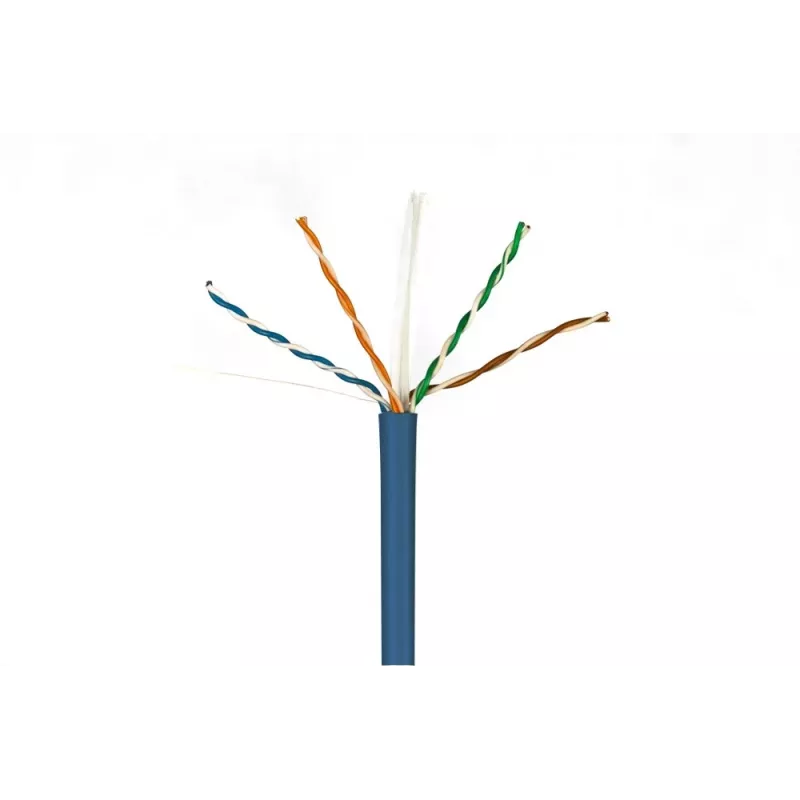 DSIT DANICOM DC-UTP6A-100S-DCA kabel CAT6A U/UTP z żyłą jednodrutową, 100 m, LSZH (Dca)