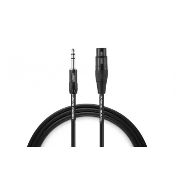 Warm Audio Premium Series Przewód XLR żeński do 6,35 mm TRS męski 0,9 m czarny