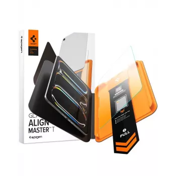 Spigen AlignMaster Glas.tR szkło hartowane szkło ochronne na ekran do iPad Pro 11 (2024-2025), przezroczyste