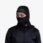 BUFF DryFlx Pro Kominiarka - Czarna, bezszwowa, 4-kierunkowa rozciągliwość, termiczna, odblaskowa