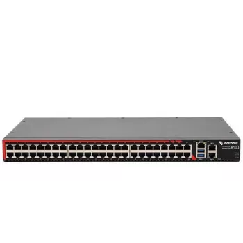 Opengear CM8148-10G-C 48-portowy serwer konsolowy z podwójnym Gigabit Ethernet, 2GB RAM, podwójnym zasilaniem AC