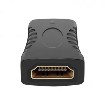 Vivanco VVVHDMIADFFG Przedłużacz HDMI żeński-żeński 4K 60Hz 18Gbps Czarny