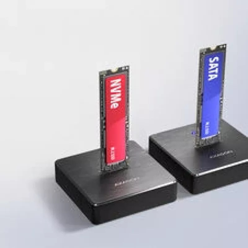 AXAGON ADSA-M2C11 stacja USB-C 10Gbps do jednego dysku M.2 NVMe lub SATA SSD