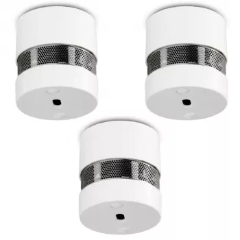 Alecto SD1020 3x Mini Czujka dymu z 10-letnią baterią