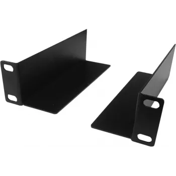 DSIT DS-LS10 10-calowe płyty wsporcze do szafy RACK, głębokość 136 mm, 2 szt., czarne