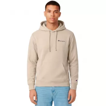 Męska bluza z kapturem Champion Beżowa 221791 MS041 L