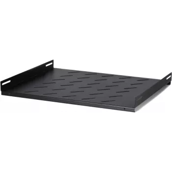 DSIT DS-FH60Wand 1U Stała Półka do Szaf ściennych o Głębokości 600mm, Nośność 25kg, Czarna