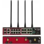 Opengear OM1304-4E 4-portowy moduł szeregowy RS232 z 4-portowym przełącznikiem Gigabit Ethernet, programowalny pinout X1/X2