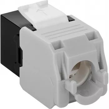 DS-IT CAT6a UTP Keystone Złącze sieciowe - Toolless - Czarny (DS-KC-UTP6A-TL-1)