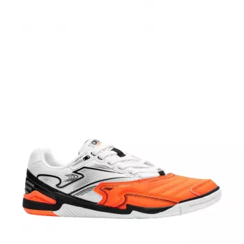 Joma Cancha 2608 Buty do piłki nożnej halowej Pomarańczowe Białe Rozmiar 41