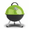 FIELDMANN FZG 1000G Grill węglowy, 44 cm chromowana ruszt, emaliowany korpus stalowy, statyw trójnóg, wyjmowany popielnik, czarny