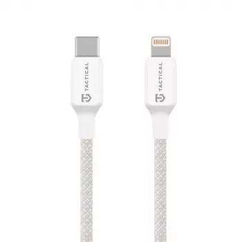 Tactical Stitch Thread kabel USB-C – Lightning, biały