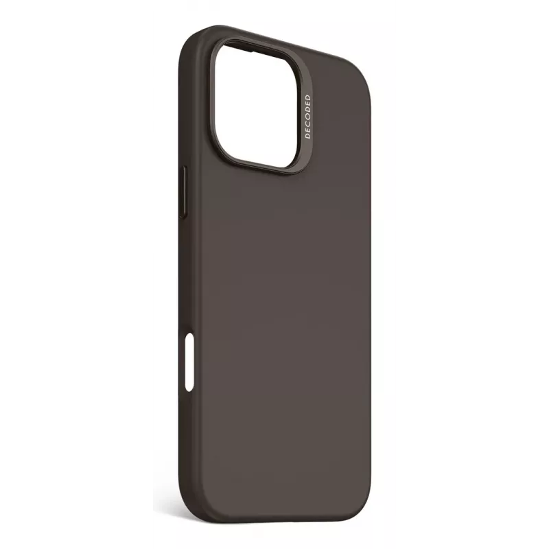 DECODED Antybakteryjna silikonowa obudowa do iPhone 16 Pro Max MagSafe Czarna