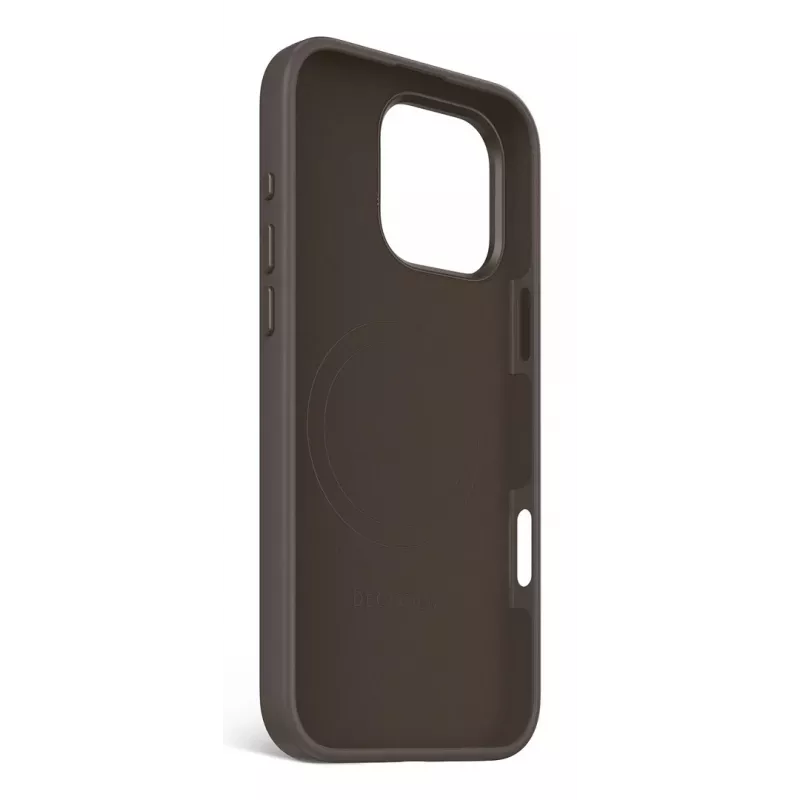 DECODED Antybakteryjna silikonowa obudowa do iPhone 16 Pro Max MagSafe Czarna
