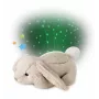 Cloud b Twilight Buddies Pluszowy Królik Projektor Nocny Beżowy