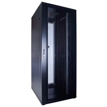 DSIT 19” Szafa Rack z perforowanymi drzwiami przednimi 600 x 800 - 42U Czarna