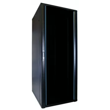 DSIT DS8042 42U 19 inch Szafa serwerowa z hartowanym szklanym drzwiami, 800x1000mm, czarna