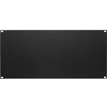 DS-IT 19 inch Zaślepka panelowa 5U do szafy RACK, stalowa, czarna DS-Blind5