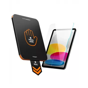 Spigen AlignMaster Glass.tR Szkło hartowane do iPad 10,9 inch (10. generacji 2022) i iPad 11 inch (11. generacji 2025) - przezroczyste