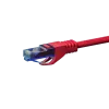 DSIT DC-U6A5-500 CAT6A kabel sieciowy RJ45, 50 m, czerwony