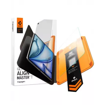 Spigen AlignMaster GLAS.tR Szkło hartowane do iPad Air 11 inch (6. / 7. / 8. generacji, 2024-2026) - przezroczyste