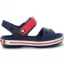 Sandały Crocs Crocband dla dzieci, granatowo-czerwone, 12856-485