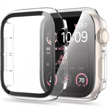 Tech-Protect Defense360 Etui do Apple Watch 4/5/6/SE/1/2/3 (40mm) - Transparentne
