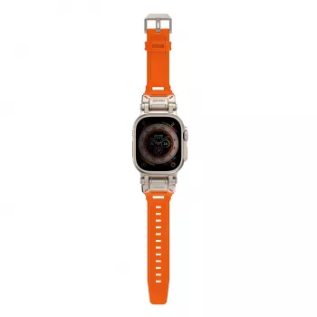 SKINARMA Titon Pasek do Apple Watch Ultra 49mm Pomarańczowy
