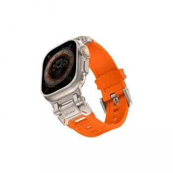 SKINARMA Titon Pasek do Apple Watch Ultra 49mm Pomarańczowy