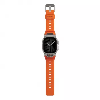 SKINARMA Talon Wytrzymały pasek sportowy do Apple Watch Ultra 49mm / 45mm / 44mm / 42mm, Pomarańczowy