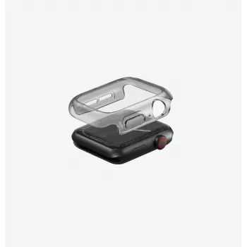 UNIQ Garde Etui ochronne do Apple Watch Series 7/8/9 45mm - Dymiony szary